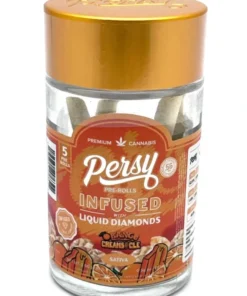 GRAPE APE PERSY LIQUID DIAMONDS INFUSED PRE-ROLLS