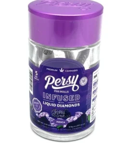 GRAPE APE PERSY LIQUID DIAMONDS INFUSED PRE-ROLLS