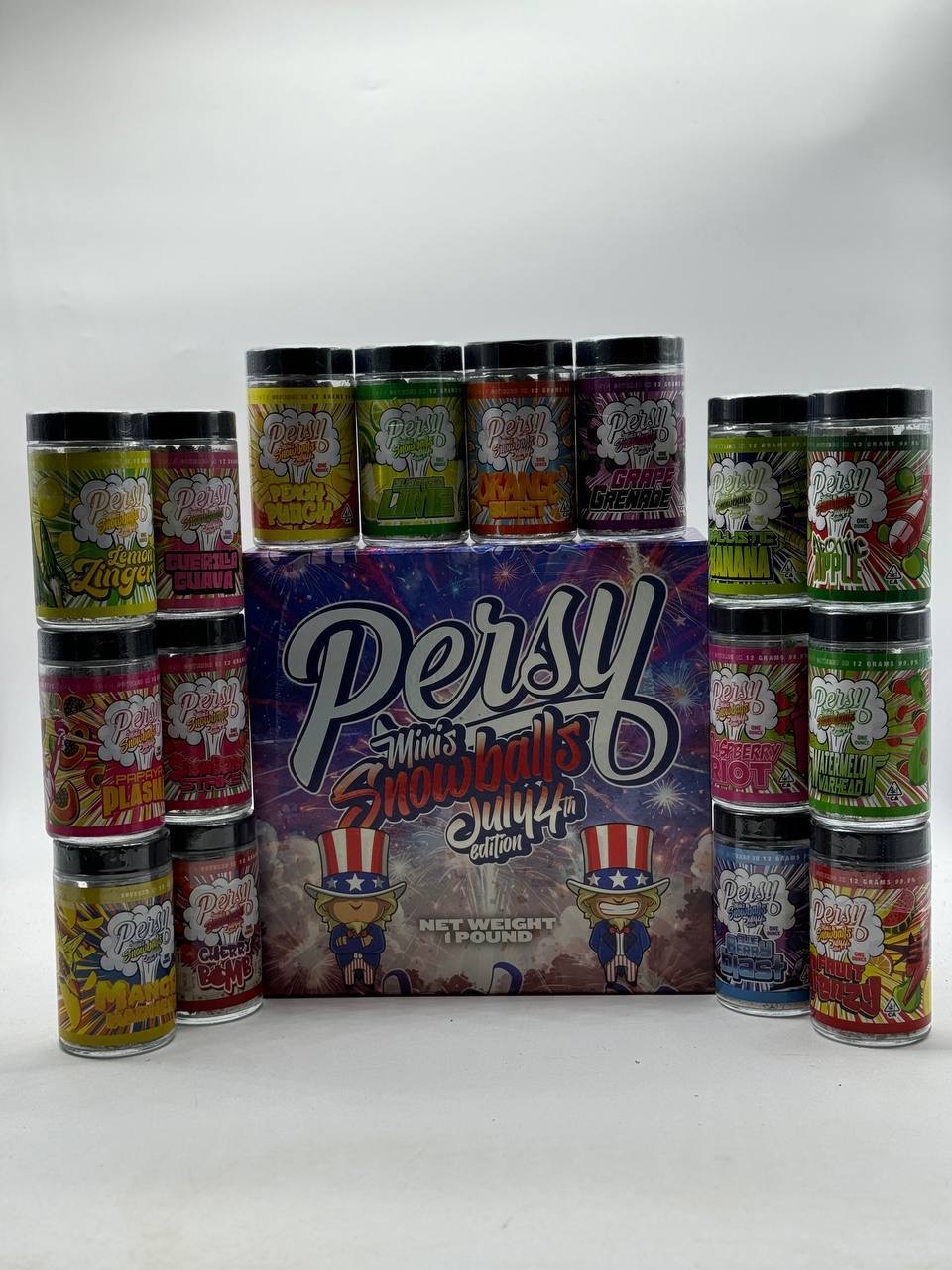 Persy Minis Snowballs July 4TH Edition ( Pound Boxes) - Image 2