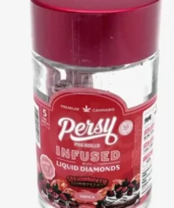 STRAWBERRY SHORTCAKE PERSY LIQUID DIAMOND INFUSED PRE-ROLLS